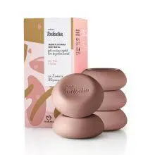 Natura Tododia Noz Pecã Cacau / Soap In Pure Vegetable Bar Pecan And Cocoa - 5Un Of 90G Each 1