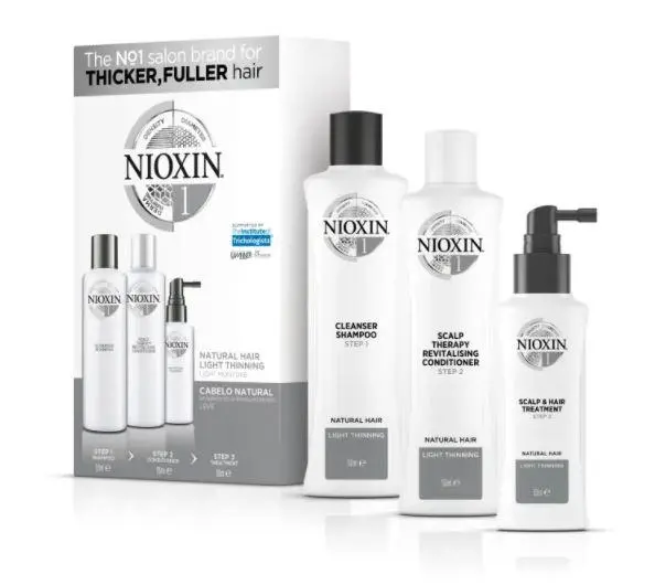 Natural Hair Light Tuning Thicker Fuller Therapy System 1 3 Products - Nioxin 1