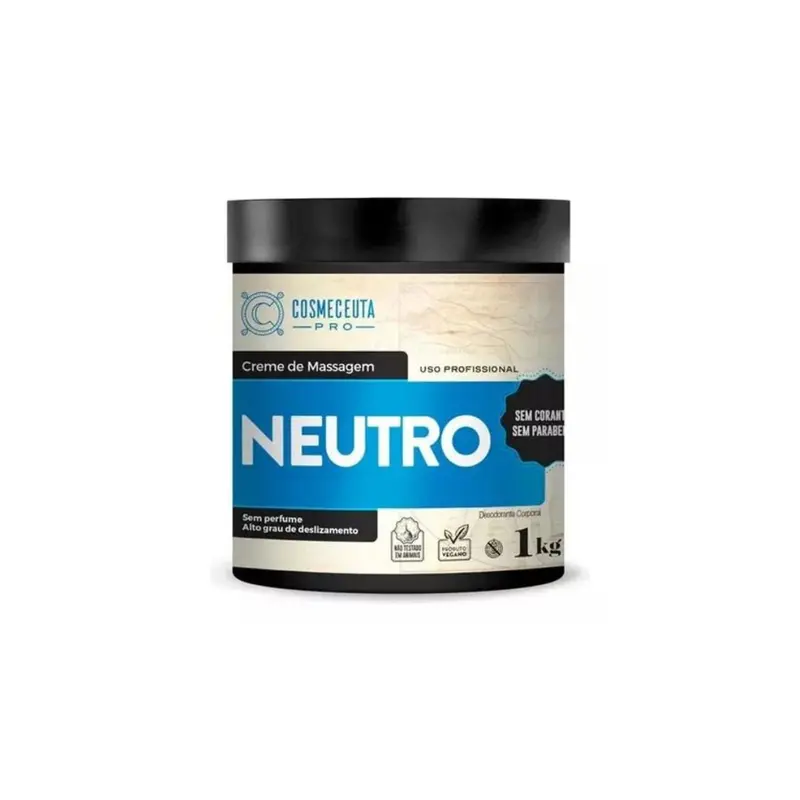 Neutral Body Massage Cream Skin Care Moisturizer 1Kg Cosmeceuta 1