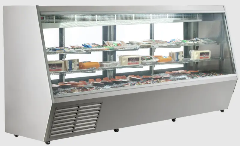 New Air 119″ Meat Deli Display Showcase Nddc-119-Gc 1
