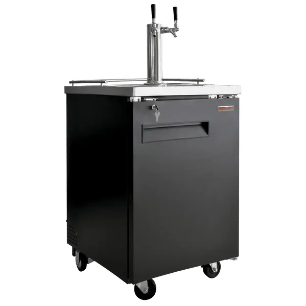 New Air 23" Solid Single Door Beer Dispenser Nbd-23-Sb 1