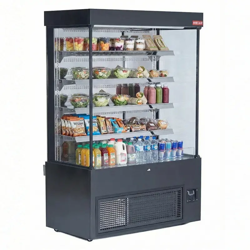 New Air 51" Open Air Merchandiser - 24 Cu. Ft. Capacity Nom-52-S 1