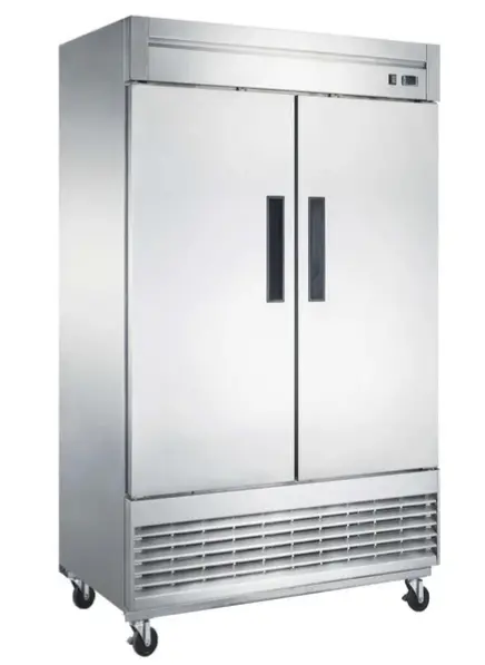 New Air 55″ 2-Door Solid Reach In Refrigerator Nsr-115-H 1