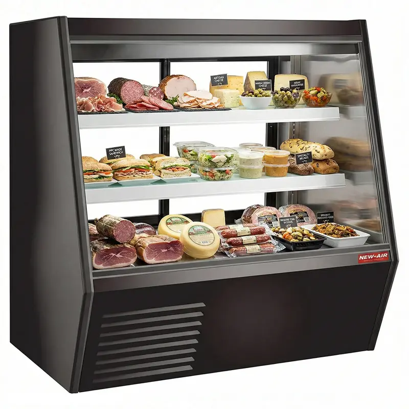 New Air 60″ Meat Deli Display Showcase Nddc-60-Gc 1