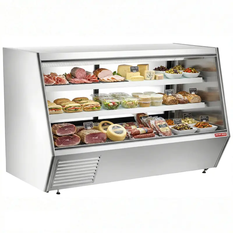 New Air 84″ Meat Deli Display Showcase Nddc-84-Gc 1