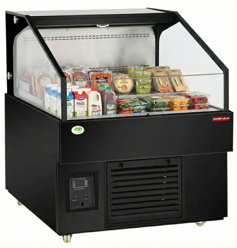 New Air Low Profile Open Air 36" Wide Refrigerator Nom-36-Lsb 1