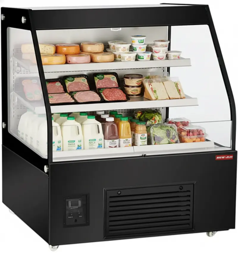 New Air Mid Profile Open Air 47" Wide Refrigerator Nom-48-Cds 1