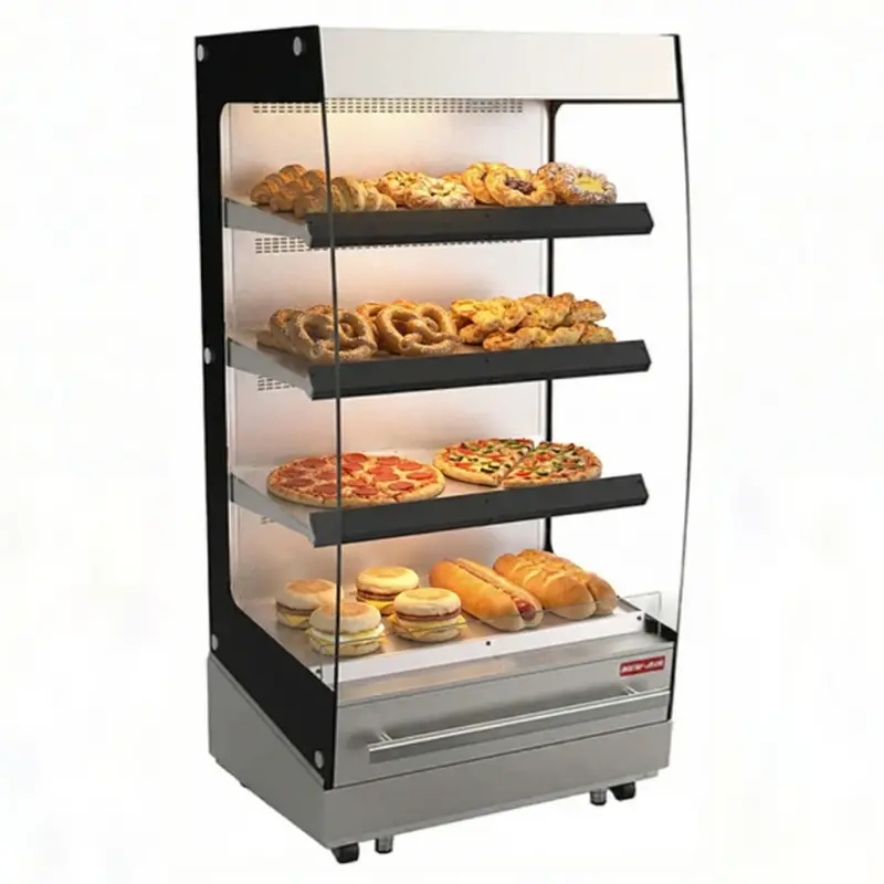 New Air Triple Shelf 40" Open Heater Merchandiser Nom-39-Ht 1