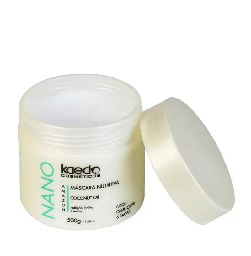 Nourishing Shine Softness Nano Amazon Coconut Oil Hair Mask 500G - Kaedo 1