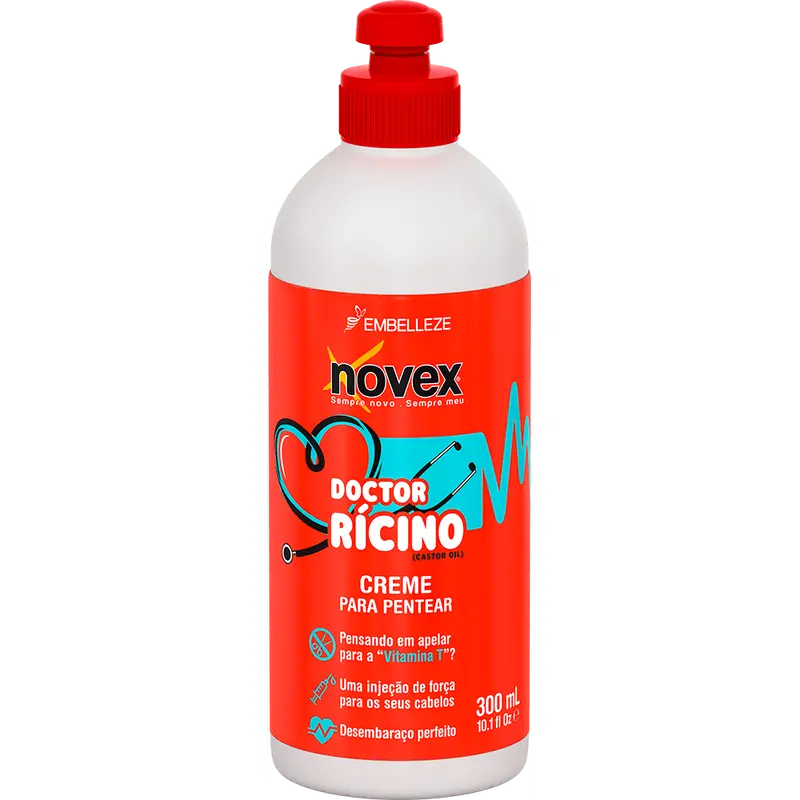 Novex Combing Cream Castor Oil 300Ml 1