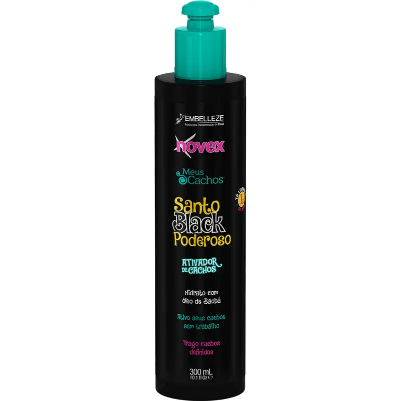 Novex Curls Activator My Cachos Santo Black Powerful 300Ml 1