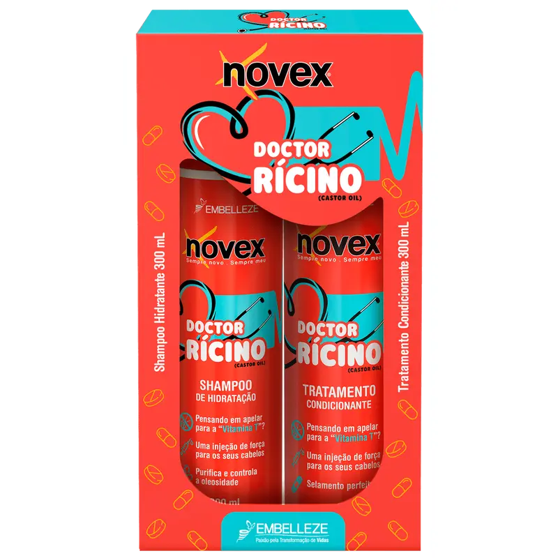 Novex Shampoo And Conditioner And Cortic Doctor Kit 1