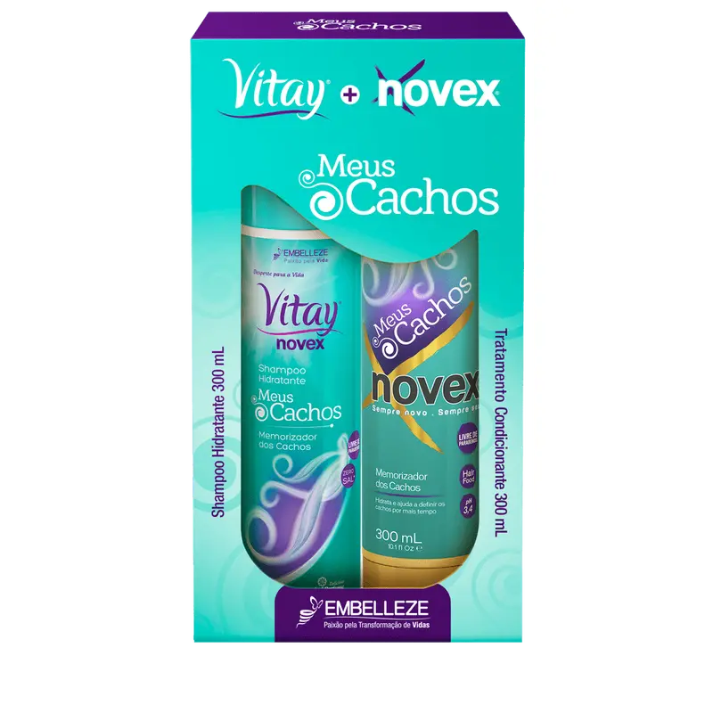 Novex Shampoo And Conditioner And My Curls Kit 1
