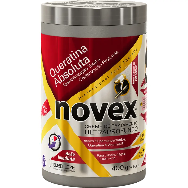 Novex Treatment Cream Absolute Keratin Absoluta 400G 1