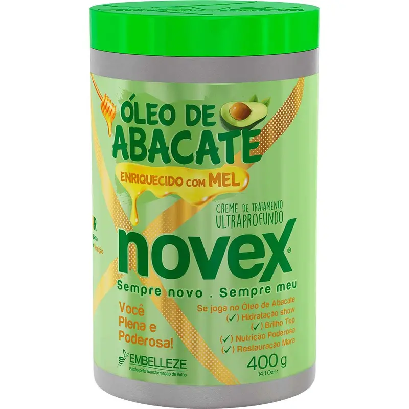 Novex Treatment Cream Avocado Oil Abacate 400G 1