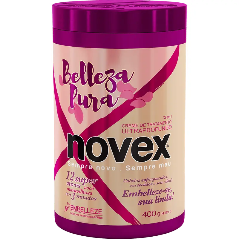 Novex Treatment Cream Bellezapura 400G 1