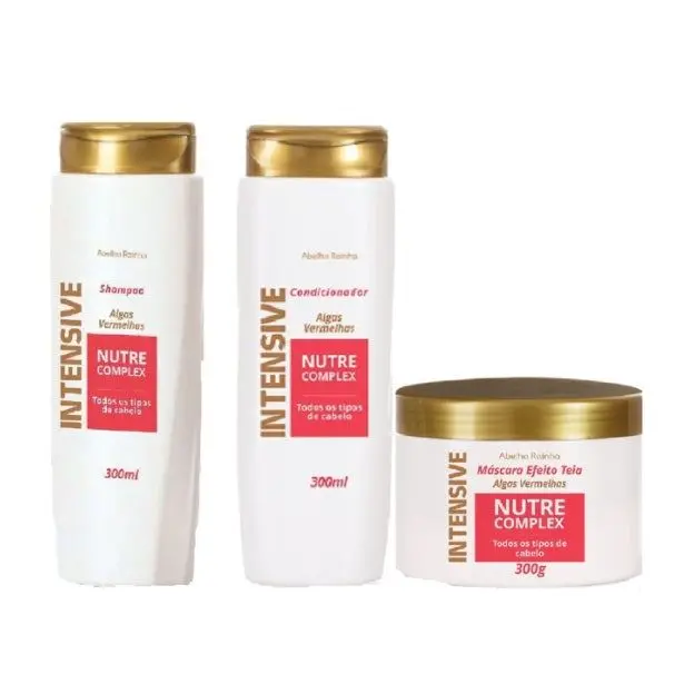 Nutre Complex Nourishing Revitaizing Red Algae Treatment Kit 3X300 - Acquaflora 1