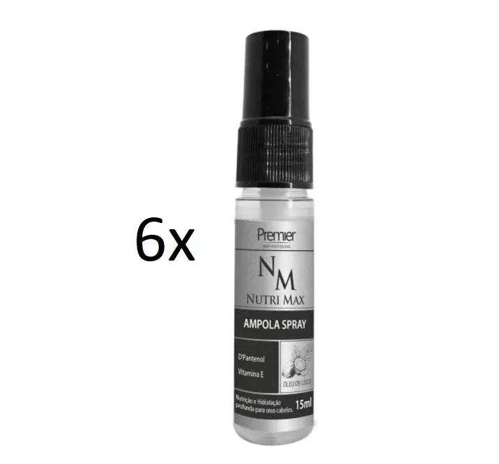 Nutri Max D-Panthenol Vitamin E Spray Treatment Ampoules 15Ml - Premier Hair 1