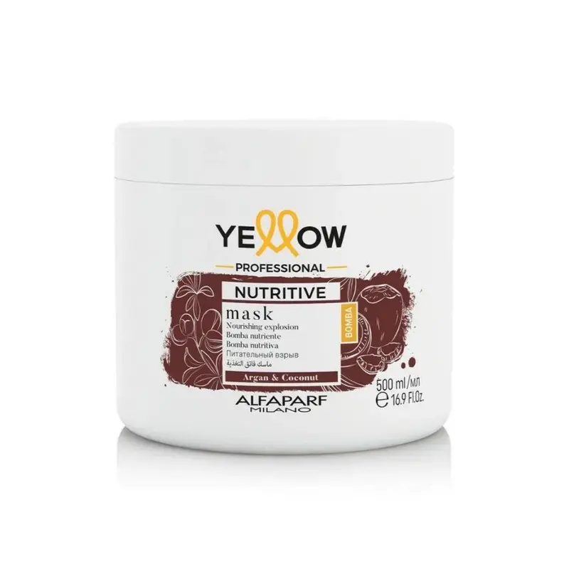 Nutritive Damaged Hair Conditioning Mask Daily Care Treatment 500Ml Yellow 1