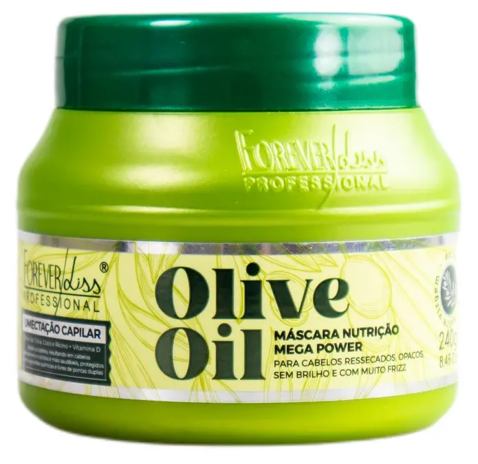 Olive Oil Mega Power Nourishing Nutrition Moiturizing Mask 240G - Forever Liss 1