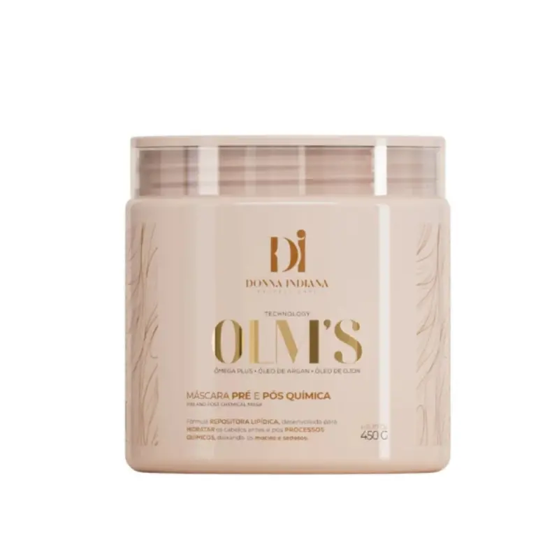 Olm’S Pre And Post Chemical Mask Hair Shine Resistance 450G Donna Indiana 1
