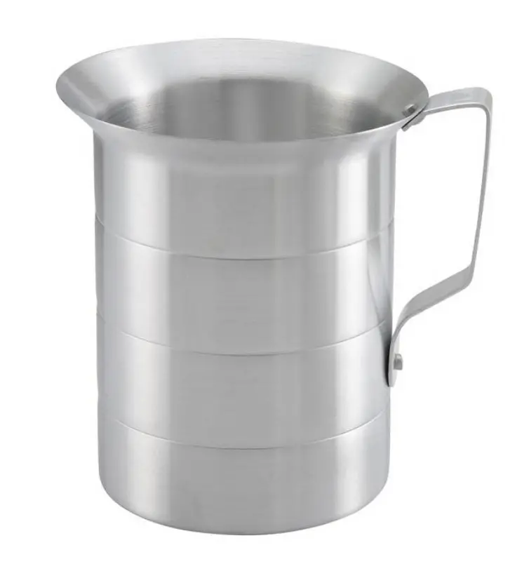 Omcan 2 Qt Aluminum Measuring Cup 80402 1