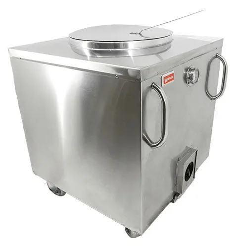 Omcan 24″ X 24″ Stainless Steel Charcoal Tandoor Clay Oven 47438 1