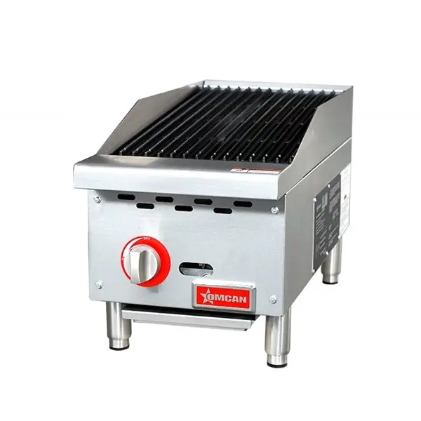 Omcan Countertop 12″ Radiant Gas Charbroiler 47376 1