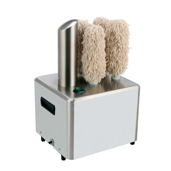 Omcan Five-Brush Glass Polisher, 330 Glasses Per Hour 44516 1