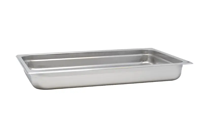 Omcan Full-Size Stainless Steel Steam Table Pan – 2.5″ Deep 80257 1