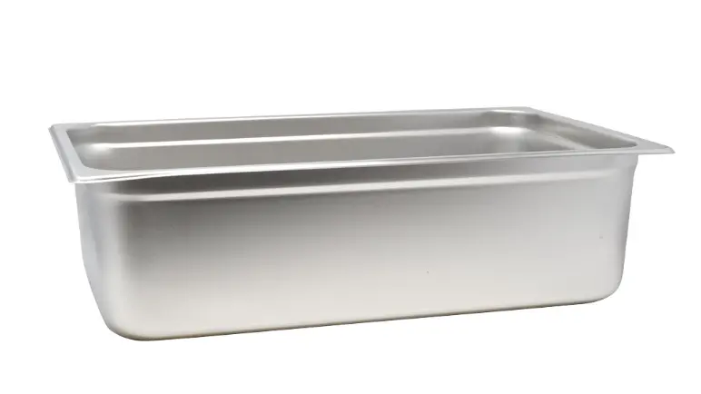 Omcan Full-Size Stainless Steel Steam Table Pan – 6″ Deep 80259 1