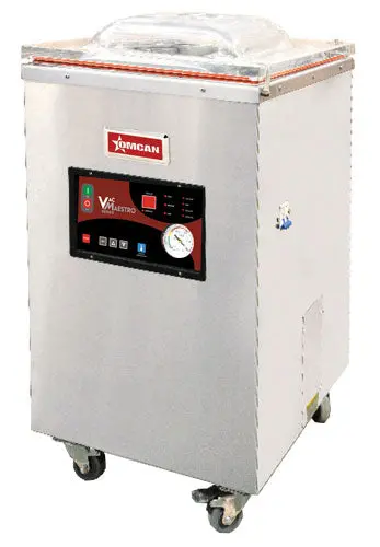 Omcan Heavy-Duty Vacuum Packaging Machine With 1.2 Hp And 16″ Double Seal Bar 24081 1