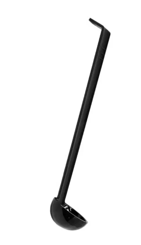 Omcan One-Piece Black Ladle 80216 1