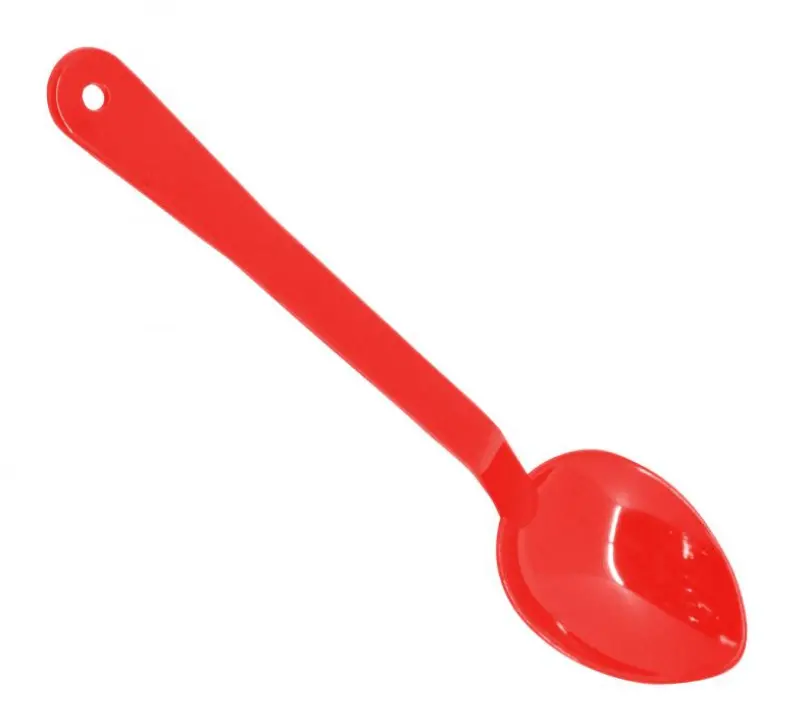 Omcan Red Polycarbonate Serving Spoon 80293 1