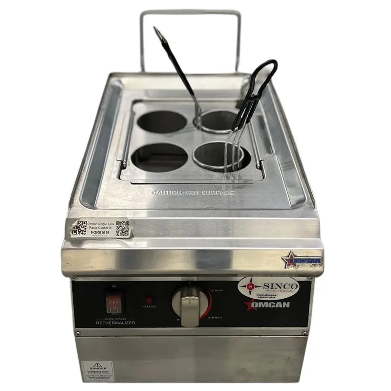 Omcan Single Tank Pasta Cooker 9L Capacity, Used For01619 1
