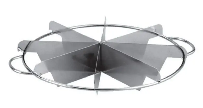 Omcan Stainless Steel 8-Cut Pie Cutter 80423 1