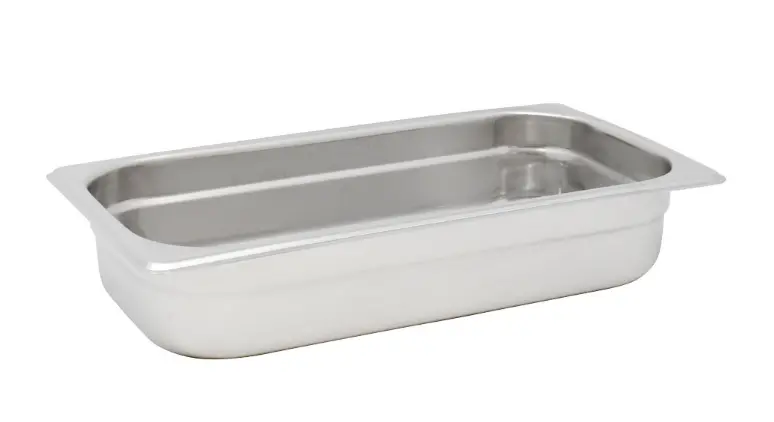 Omcan Third-Size Anti-Jam Stainless Steel Steam Table Pan – 2.5″ Deep 80267 1