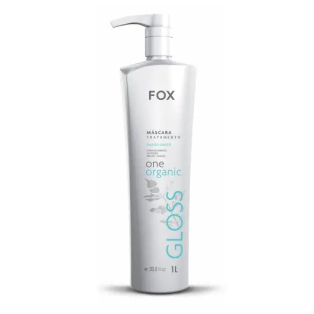 One Organic One Step Progressive Brush Gloss Straightening Mask 1L - Fox 1
