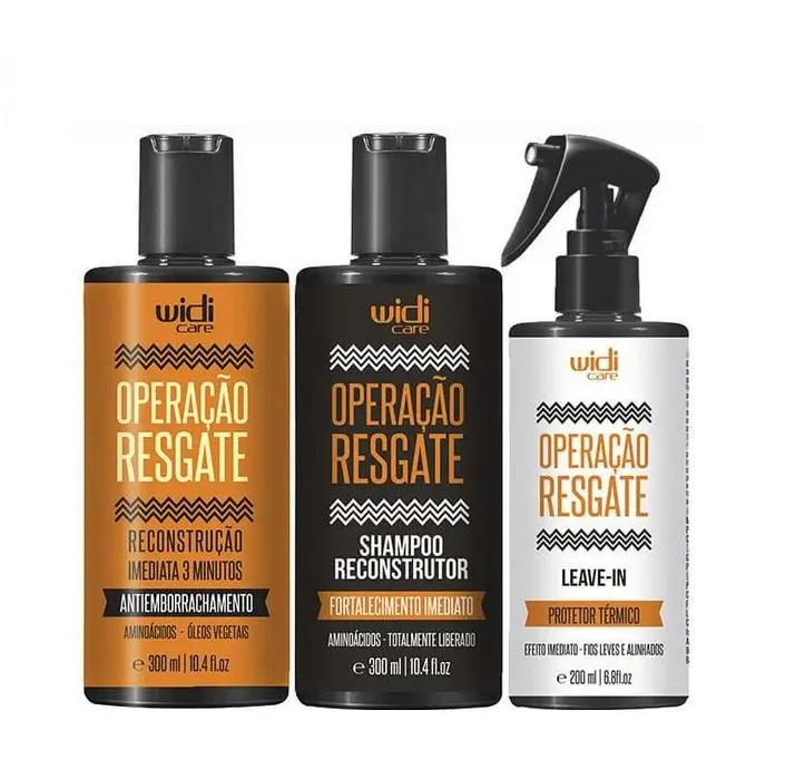 Operação Resgate Aligned Wires Reconstruction Treatment Kit 3 Itens - Widi Care 1