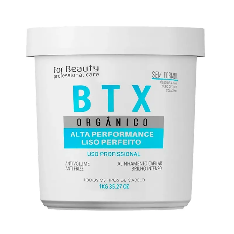 Organic Btx High Performance Deep Hair Mask Volume Reducer 1Kg For Beauty 1
