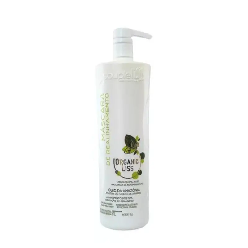 Organic Liss Progressive Brush Hair Straightening Realignment Mask 1L Souple Liss 2