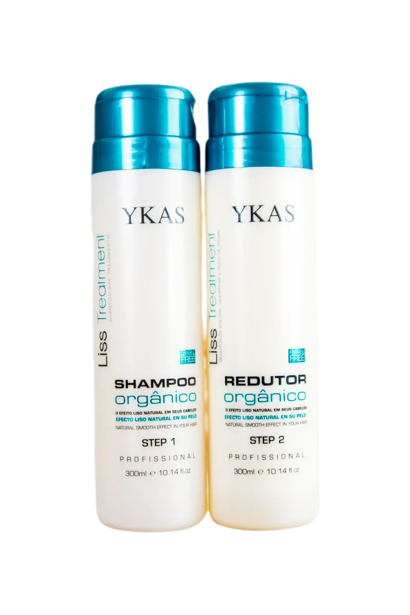 Organic Progressive Brush Formol Free Kit 2X300ml - Ykas 1