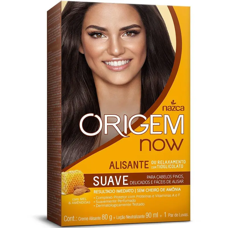 Origem Now Soft Smoothing Honey Almond Frizzy Hair Smoothing Kit - Nazca 1