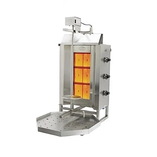 Ozti Doner/Shawarma/Gyro Machine 3 Burner Natural Gas 3Gd 1