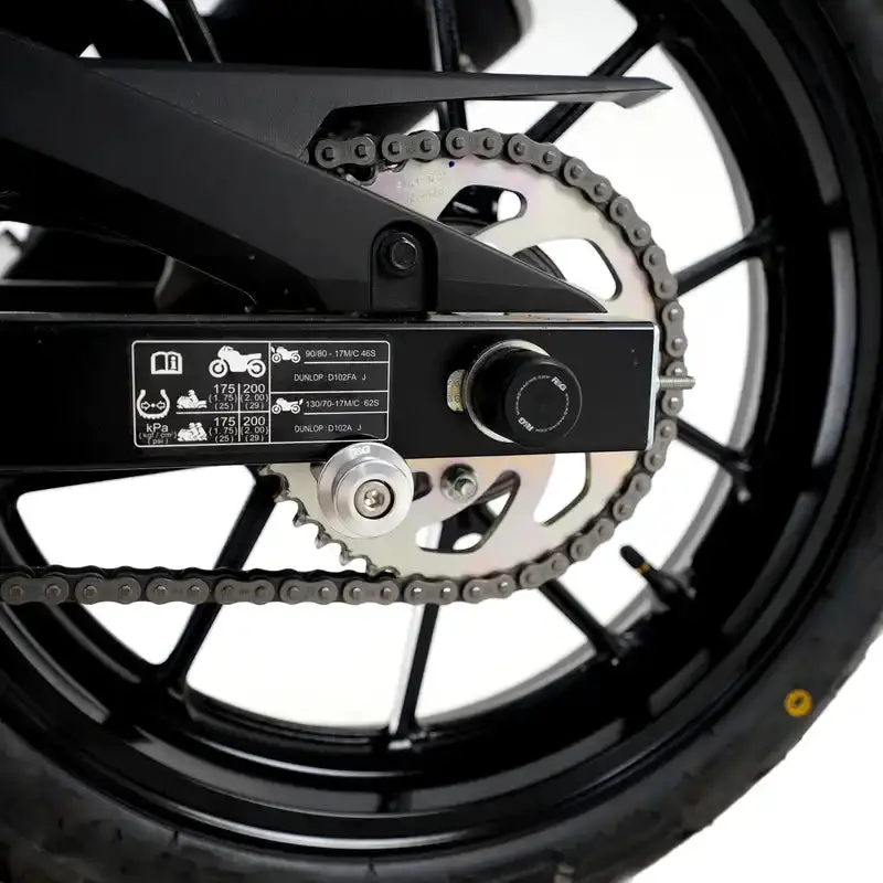 Paddock Stand Bobbins M8 Elevation -R&G 1