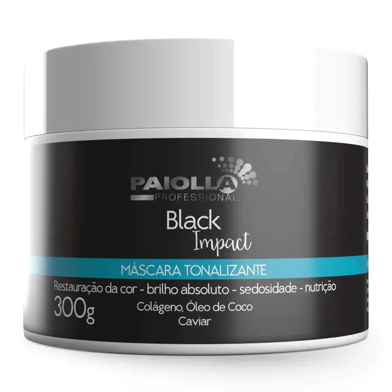 Paiolla Black Impact Mask 300G / 10.58 Fl Oz 1