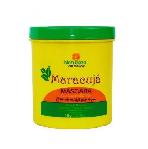 Passionfruit Restorative Collagen Keratin D-Panthenol Mask 1Kg - Natureza 1