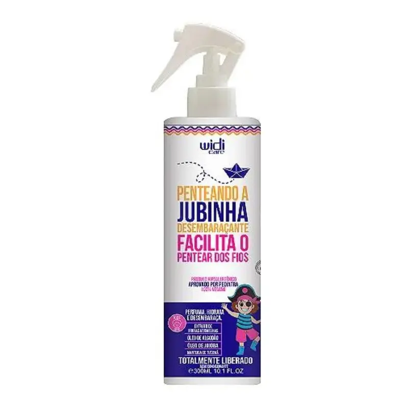 Penteando A Jubinha Detangling Spray Curly Hair Treatment 300Ml Widi Care 1