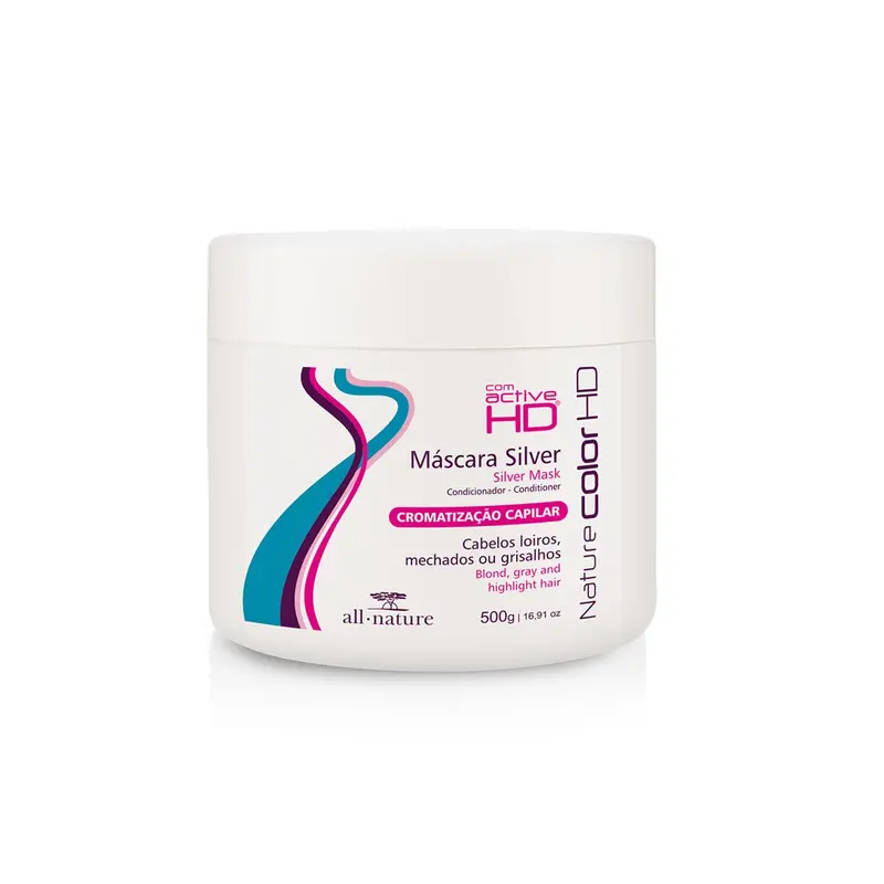 Perfect Blond Hair Chromatization Silver Color Correction Mask 500G - All Nature 1