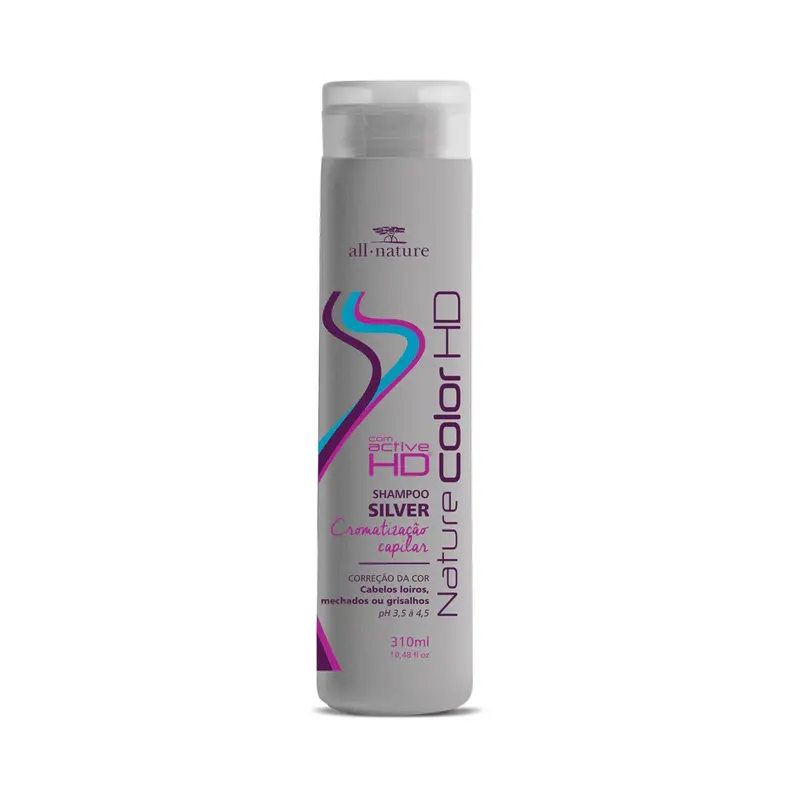 Perfect Blond Silver Color Correction Chromatization Shampoo 310Ml - All Nature 1